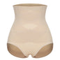 High Waisted Body Shaper Control Panties Black Beige