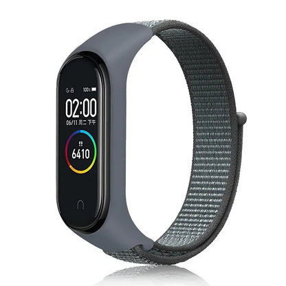 Nylon Adjustable Watchband for Xiaomi Mi Band 3 4 5 6 7