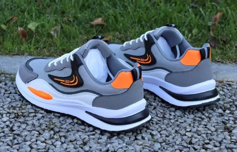 Men's Casual Running Sneakers with Rubber Outsole