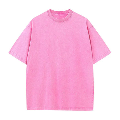 Vintage Cotton Short Sleeve T-Shirt for Women