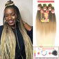26 Inch Pre Stretched Blonde Ombre Braiding Hair