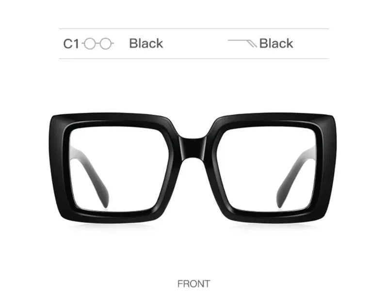 Trendy Square Large Frame Reading Glasses for Women