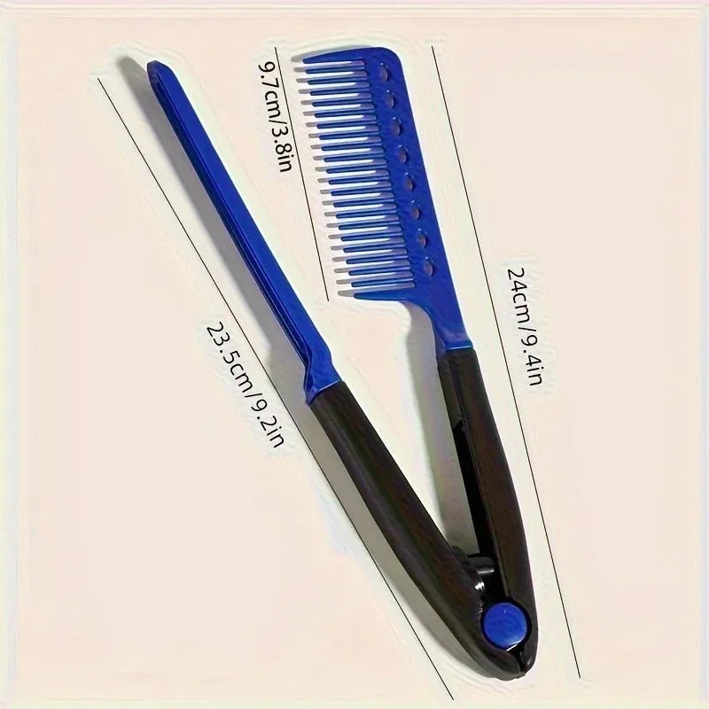 WANMEI Shaped Plastic Hair Detangling Comb
