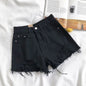 High Waist Ripped Denim Shorts for Women Summer Casual