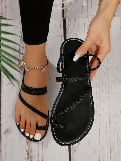 Women's Flat Soft-soled Non-slip Sandals for Summer