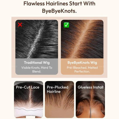 Yaki Straight Bob Wig 100% Human Hair Glueless 13x4
