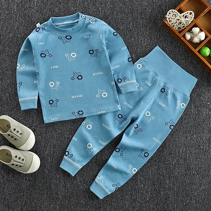 Children's Cotton Pajamas Set for Boys and Girls