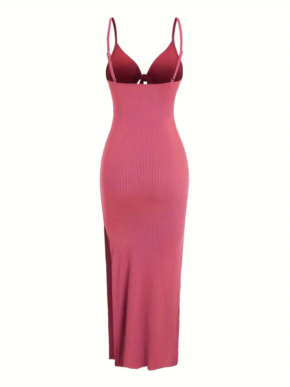 Knit Backless Sleeveless Dress for Women