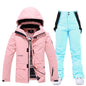 Unisex Winter Snow Ski Suit Jacket and Pants Set