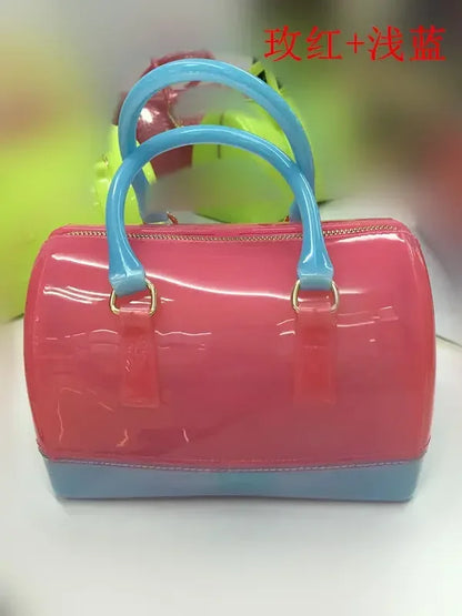 Jelly Bag Crossbody Pillow Bag in Macaron Colors