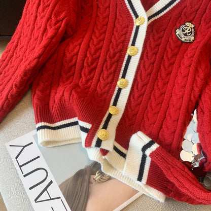 Cashmere V Neck Pullover Knitwear Jumper for Women