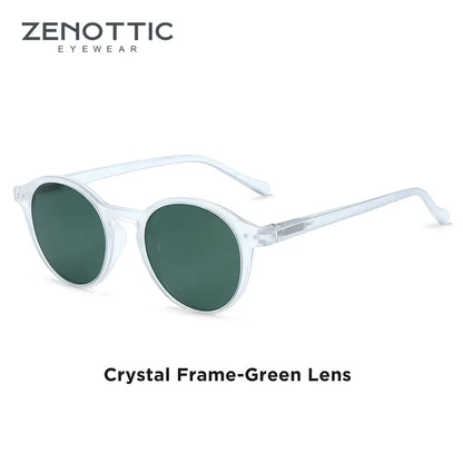 ZENOTTIC Retro Circular Polarized Sunglasses S Size