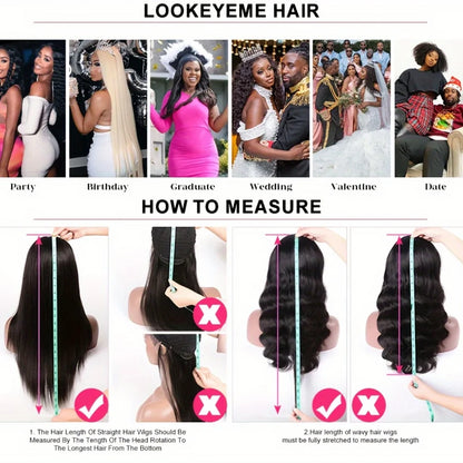 13x6 Lace Frontal Wig Burmese Curly Human Hair