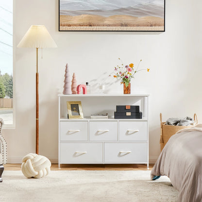 JHK Modern Wooden Wardrobe With 5/7/10 Drawers