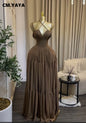 Summer Women Halter Maxi Dress Slim Polyester Beach Party