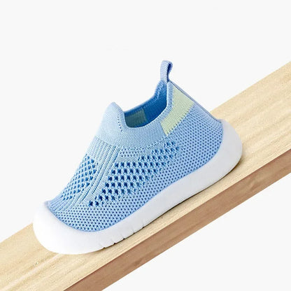 Breathable Mesh Knit Baby Sneakers for Toddlers