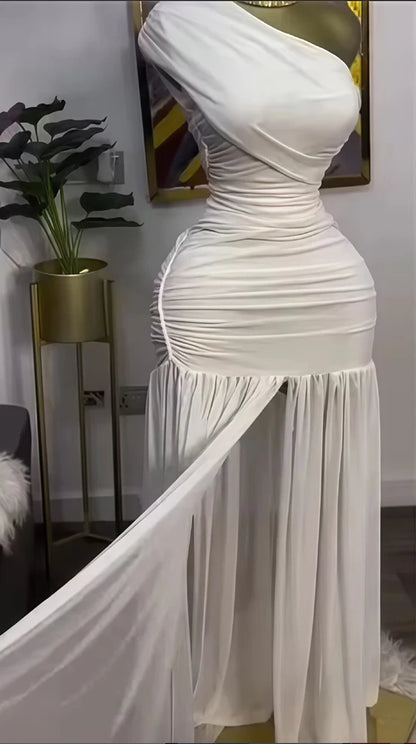 Elegant Off Shoulder Maxi Dress for Women