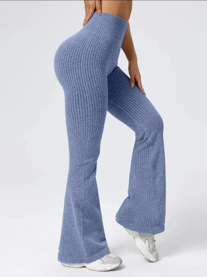 Women's High- Waist Bell Bottom Pants