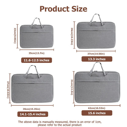 Suede Laptop Bag for 13.3 to 15.6 Inch Devices