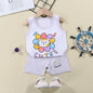 Cotton Summer Kids Clothing Set T-Shirt and Shorts