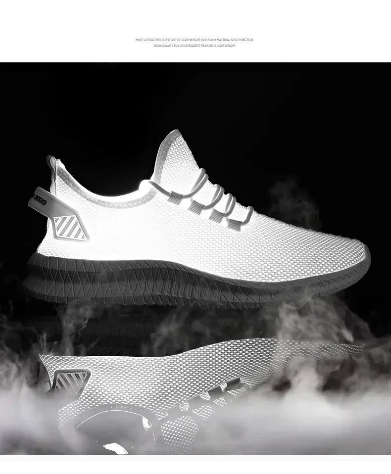 Men's Breathable Non-Slip Sports Sneakers for Outdoor Use
