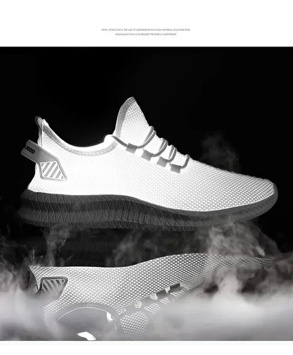 Men's Breathable Non-Slip Sports Sneakers for Outdoor Use