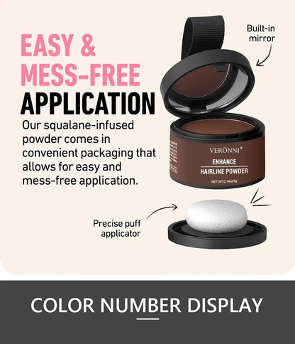 Hairline Powder for Thinning Hair - Long-Lasting Concealer
