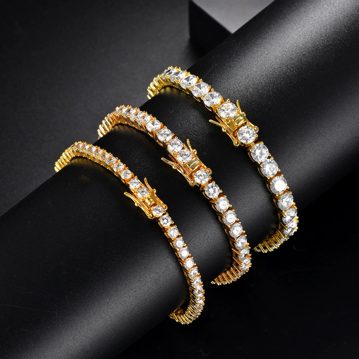 Moissanite Tennis Bracelet in S925 Sterling Silver
