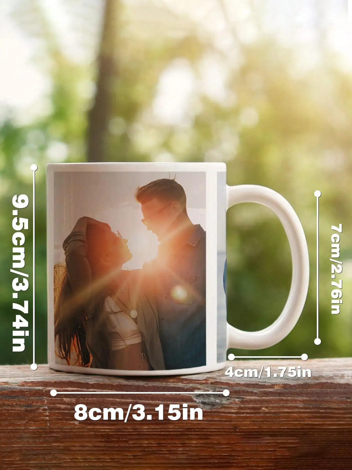 Custom Photo Mug Ceramic 11oz Personalized Gift