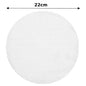 Silicone Steamer Mat Set Non-Stick White Kitchen Accessories