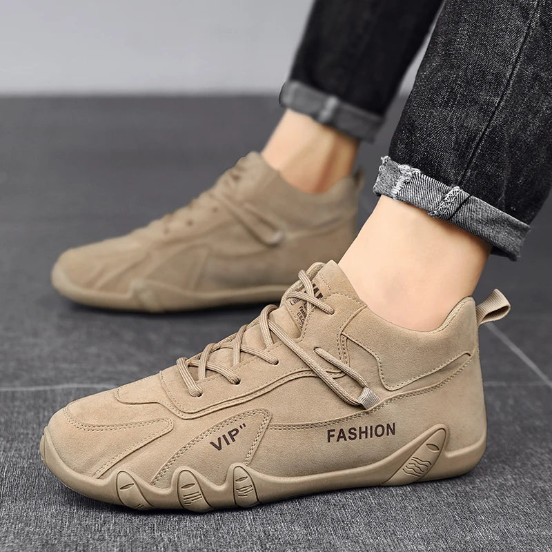 Men's Casual Hiking Shoes with Anti-Slip Comfort