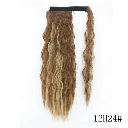 Long Straight Clip-in Ponytail Hair Extension Black