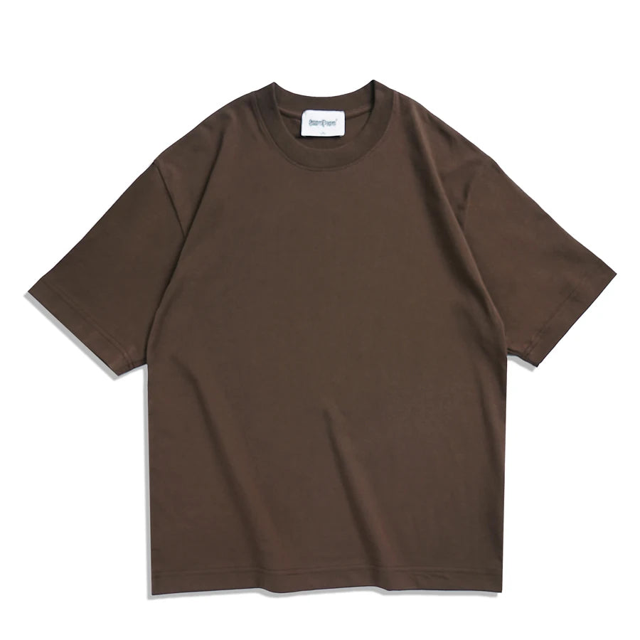 Brown Oversized Summer T-Shirt for Women