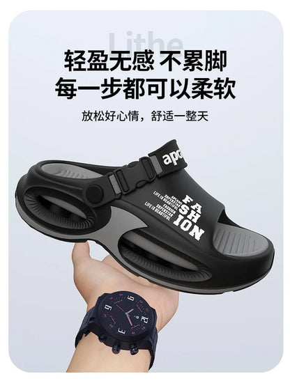 Men's EVA Thick Sole Non-Slip Shower Sandals