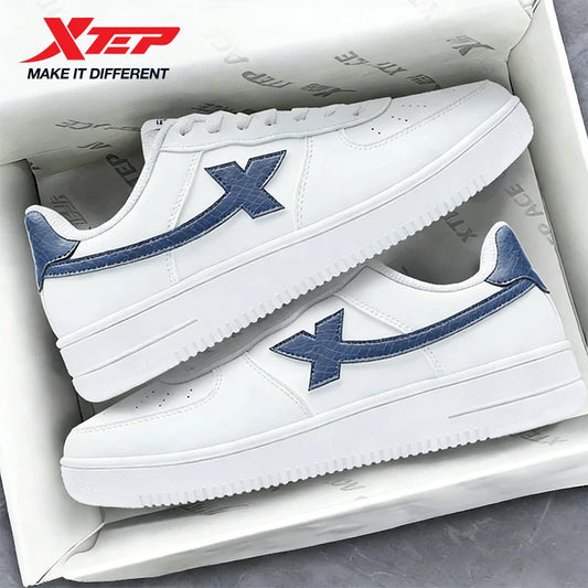 Xtep Men's Low Top Skateboarding Shoes Durable Comfort