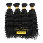 14 Inch Brazilian Virgin Deep Wave Braiding Hair