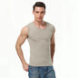 Men's Cotton Tank Top for Casual Sports Wear
