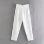 High Waist Pencil Pants for Women in Black and Pink