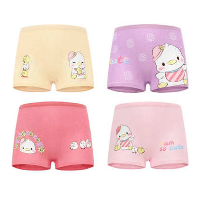 Children's Cotton Cartoon Unicorn Panties for Girls