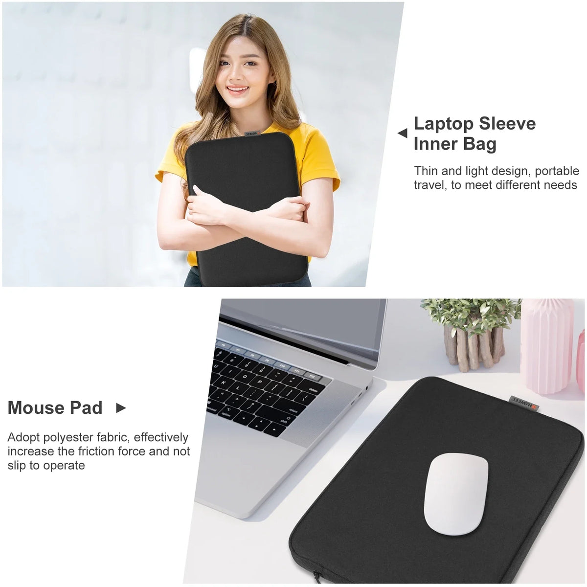 Shockproof Laptop Sleeve for 15 to 16.7 Inch Devices