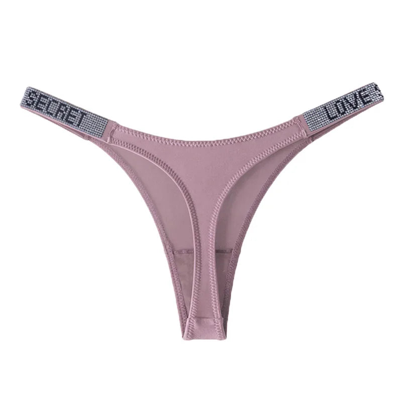 Low Waist G-String Panties for Women in Polyester