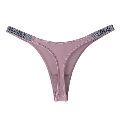Low Waist G-String Panties for Women in Polyester