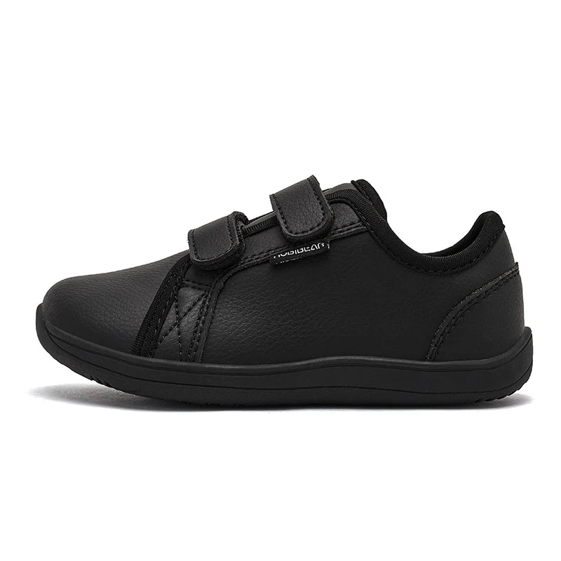 HOBIBEAR Kids Minimalist Sneakers Lightweight Hook Loop Shoes