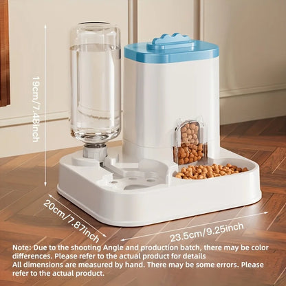 Automatic Cat Water Dispenser & Feeder