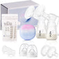 NCVI Double Electric Breast Pump with 4 Modes and LED Display
