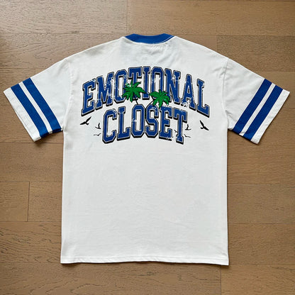 Mixed Emotion Cotton T-Shirt for Couples with Angel Print
