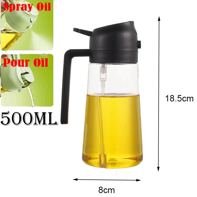 500ML Leakproof Olive Oil Sprayer Bottle