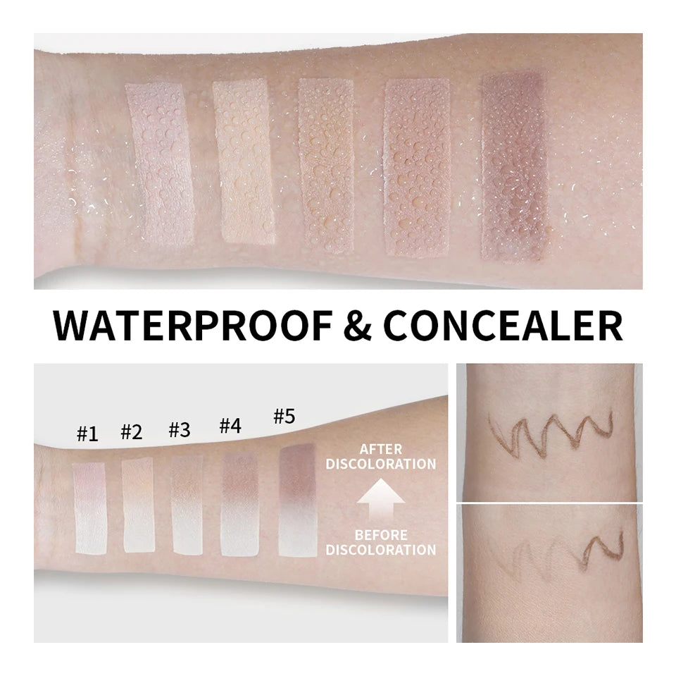 Lakerain Color Changing Foundation Stick Cream Waterproof