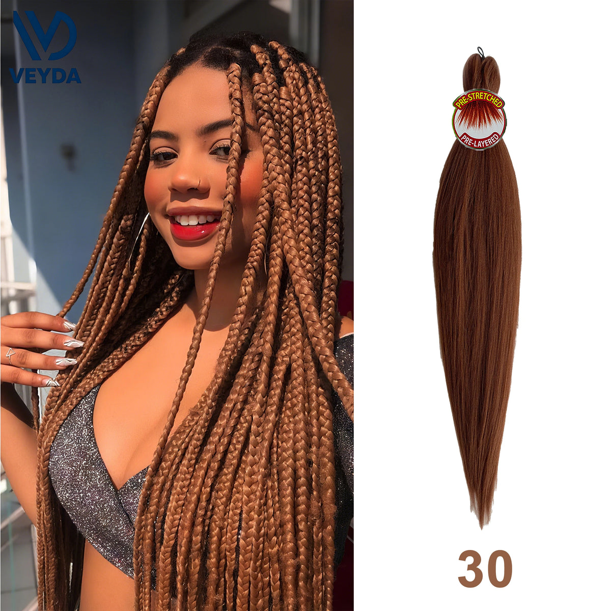 26 Inch Kanekalon Jumbo Box Crochet Hair Extensions