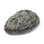 Topunique Swiss Lace Men Toupee Hair Replacement System